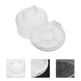 Plates Portable Cake Box Loaf Bread Storage Container Holder Keeper Airtight Refrigerator Containers Seal Homemade Plastic Lids Clear