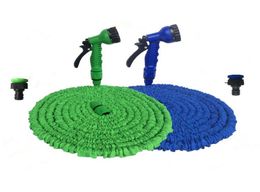 Watering Equipments Garden Hose Expandable Flexible Water EU Plastic Hoses Pipe With Spray Gun To Car Wash 25FT250FT5032062