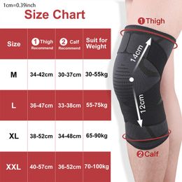 Knee Support Protector Kneepad Kneecap Knee Pads Pressurized Elastic Brace Belt for Running Basketball Volleyball