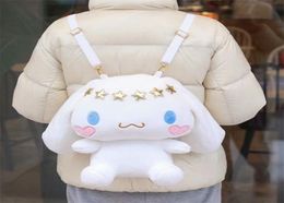 Women Plush Backpack Kawaii Cartoon Anime Big Ear Dog Little Devil Girls Bag Gift for Shoulder 2202119068797