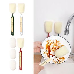 Multifunctional Cleaning Brush Long Handle Bottle Washer 360 Degree Non-Scratch Dish Cleaner Brushes Kitchen Cleaning Tools