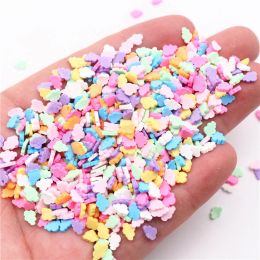 3mm-6mm Mix Polymer Clay Slices Fruit Flower Star Heart Hot Clay for Jewelry Making DIY Crafts Handmade Nail Art Slime Toys