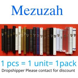 Plastic Mezuzah for door, 1pcs Jewish Holy Scroll of Gate Posts, mezuzot case, car mezuzah,Judaica holy product, kosher