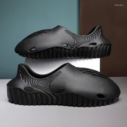 s Sandals Men's Closed Toe Paltform 2024 Summer Light Roft Sole EVA Breathable Slides Shoes for Men Outdoor Non-slip Casual Sandal ' Cloed Slide Shoe Non-lip Caual