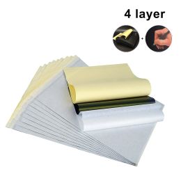 Supplies 50/100pcs 4 Layers Tattoo Transfer Paper A4 Size Copy Carbon Tracing Thermal Transfer Paper Tattoo Copier Stencil Supplies
