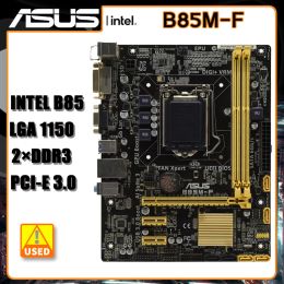 Motherboards B85 Motherboard ASUS B85MF Motherboard LGA 1150 DDR3 16GB PPCIE 2.0 USB3.0 VGA DVI PCIE 2.0 Micro ATX for Core i34150 4590