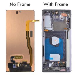 Super AMOLED LCD 6.7'' Display Note 20 For Samsung Note20 N980 N980F SN980F/DS LCD Touch Screen With Frame Digitizer Repair