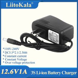 LiitoKala 25.2V1A DC 8.4V/16.8V/12.6V 1A 1000mA Adapter Power Supply 2S 3S 4S 6S charger for 18650 lithium battery/AC100-240V