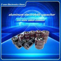 10PCS Aluminium Electrolytic Capacitors 25V 35V 63V 100V 200V 250V 400V 450V 100UF 220UF 470UF 560UF 1000UF 10000UF 22000UF 20%