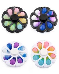 Mini Push Bubble Toys Toy Anti Stress Autism Novel Finger Spinner 2in1 Combo Kids Gifts a091348132