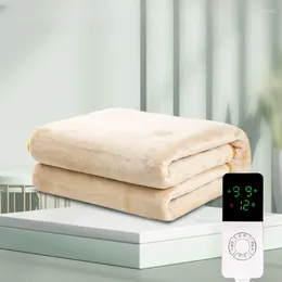 Blankets Timer Women Tool Electric Blanket High Temp Flannel Wool Heating Pad Mantas De Invierno Calentitas Warmer