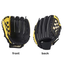 Left Hand Baseball Glove for Adults, Outdoor Sports, Softball Practice Equipment, Infield Gloves, Size 10.5, 11.5, 12.5,