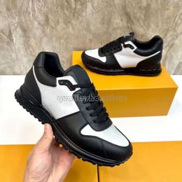 NEW Designer Run Away with Men's Sneaker Fashion Reflective Multi-colored Leather Monochromatic Print Casual Sneaker Platform B22 Comfortable Jogging Shoes 611