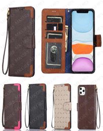 Luxury Wallet Pouch Phone Cases for IPhone 13 12 Pro 12Pro 11 11Pro Max X Xs Xr 8 7 Plus Magnet Flip 360 Degree Protect Case Lette3870976