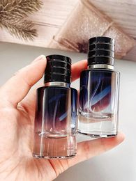 Storage Bottles 30ml Gradient Colour Glass Portable Refillable Perfume Bottle Cosmetic Container Empty Sprayer Travel Vice