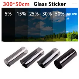 Window Stickers Self Adhesive Black Foils Glass Sticker UV Protector Film Sunshade Block Control Heat For Home Living Room Office