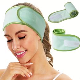 New Adjustable Wide Hairband Yoga Spa Bath Shower Makeup Wash Face Cosmetic Headband Hair Wrap Women Lady Facial Towel Accessory