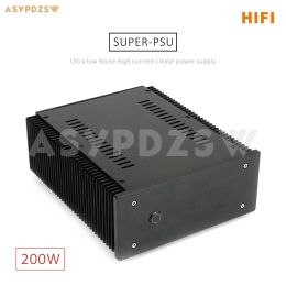 SUPER-PSU HIFI Ultra Low Noise LPS 200W High Current Linear Power Supply DC 5V/9V/12V/15V/18V/19V/24V Optional