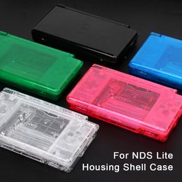 Transparent Color For Nintend DS Lite Housing Shell Case Kit Full Repair Parts for Nintendo DS Lite NDS Lite NDSL Case Cover