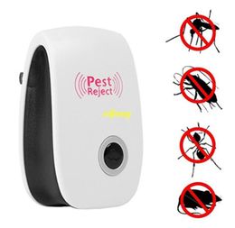 1pcs EU US plug Electronic Ultrasonic Anti Pest Bug Mosquito Cockroach Mouse Killer Repeller7219133