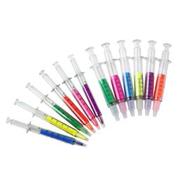 OFBK 6 Colours Highlighters No Bleed-Syringe Highlighter Aesthetic Highlighters Gift
