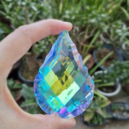 Rainbow Crystal Prism Glass Hanging Suncatcher Chandelier Parts Pendant Beads Garland Home Wedding Decor Ornament Sun Catchers