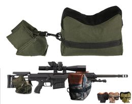 Tactical Army Sniper Shooting Rifle Bag FrontRear Support Sandbag Outdoor Pography Hunting Target Stand Hunting Gun Accessorie4848654