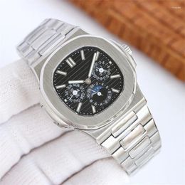 Wristwatches Top Quality Luxury 5740 Automatic Mechanical Watch Elegant Sapphire Mirror Waterproof Wristwatch For Men