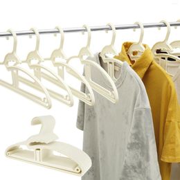 Hangers 20Pcs Plastic Non Slip Coat With Wind-Proof Clip S-Shaped Opening Clothes Multifunctional Closet