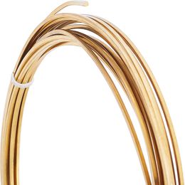 15 Gauge 6meters Square Copper Wire Half Hard Gold Brass Wire for Jewellery Beading Craft Work