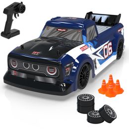 1:14 Racing C64 Drift RC Car 2.4G Gyro Radio Full Proportional Light Music Remote Control Vehicle RTR Kit for Kids Adults