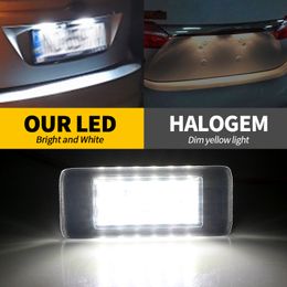 2PCS LED License Number Plate Lights Canbus White For Chevrolet Malibu 2016-2021,Equinox 2018-2021,Suburban Tahoe 2015-2020