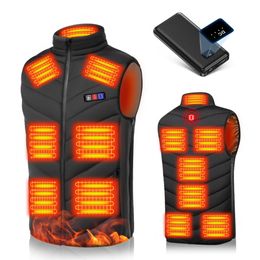 Usb Heated Vest Smart Heating Jacket Thermal Clothing Men Women Winter Electric Waistcoat for Sports, Hiking, Cycling, Hunting