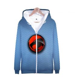 Thundercats 3D print zip up womenMen hoodie Sweatshirt streetwear hip hop zipper hooded jacket Casual tracksuit outerwear5778804