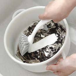 Dishwashing Brush Long Handle Dense Bristles Labor-saving Remove Stain Sink Stove Dish Washing Cleaning For Home Kitchen Supply