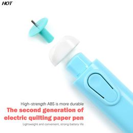 1pc Quilling Electric Quilling Pen Handmade Roll Paper Slotted Needle Paper Origami Paper Craft Paper Origami Tool