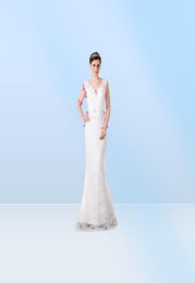 Mais recente design uma linha vestidos de noiva vendidos com utensílios de noiva long long w1428 primavera vneck sash branco e roxo cetim contas 4086866