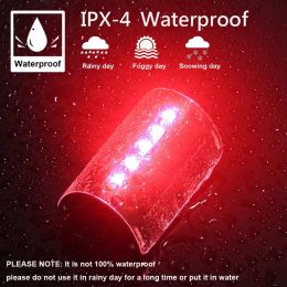 Smart Bike Tail Light,USB Rechargeable Rear Lights Cycling Safety Accessories,Waterproof Bright Warning Back Bicycle Flashlight