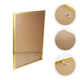 Frames Po Frame Poster Poframe Picture Business License Aluminum Alloy A3 Gold Office