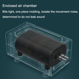 Enhance Ultra Silent Aquarium Air Pump with Dual Outlet Adjustable Air Valve Air Compressor for Fish Tank Air Pump