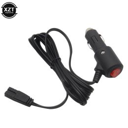 2m 4m 12V DC 2 Pin Lead Cable Plug Wire Bumper Replacement Car Cooler Cool Box Mini Fridge Cigar Lighter Plug for Going Out