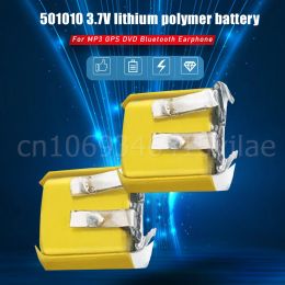 1-2PCS 501010 3.7V 40mAh Rechargeable Lithium Polymer Battery For MP3 MP4 GPS Bluetooth Headsets Car Remote Control Speaker