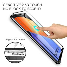 3PCS Protective Glass For Infinix hot 30i 30 play Black Edge Protective Film For Infinix note 30 pro 4G note30 5G Tempered Glass