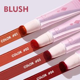 3-in-1 Liquid Blusher Highlighting Stick High Gloss Multi-use 13 Colors Matte Pearly Facial Contouring Rouge Cheek Blush Cream