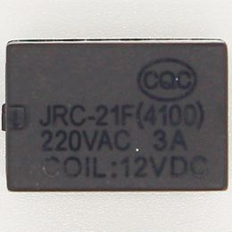 20pcs Miniature PCB relay 6 pins mini relay DC 3V 5V 9V 12V JRC-21F 4100 relay switch