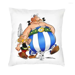Pillow Anime Asterix Obelix Idefix Modern Throw Covers Home Decorative 3D Printed Cover Sofa Car Seat Pillowcase