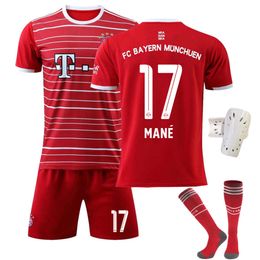 22-23 New Bayern Stadium 17 Mane 4 Dericht No. 25 Muller Soccer Jersey Football Suit