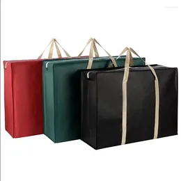 Storage Bags Fashion Big Packing Large Capacity Quilt Bag Dustproof Clothes Organiser Solid Cubes For Travel