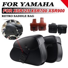 For YAMAHA XSR125 XSR155 XSR700 XSR900 XSR 900 700 Motorcycle Accessories Saddle Bag Luggage Side Tool Storage Bag Rear Seat Bag