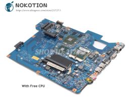 Motherboard NOKOTION For Gateway NV59 TJ75 Laptop Motherboard MBBH601001 48.4GH01.01M HM55 DDR3 HD5650 1GB Free CPU